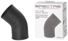 Load image into Gallery viewer, Universal-Intake-Elbow-Tube-(Abs)-3In.-Od--45-Degree---Black-Textured-Powdercoat