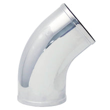 Load image into Gallery viewer, Universal-Intake-Elbow-Tube-(Abs)-3In.-Od--45-Degree---Chrome
