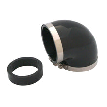 Load image into Gallery viewer, Coupler-Elbow-Reducer-3In.--90-Degree-W2.5In.-Insert-(Pvc)---Black