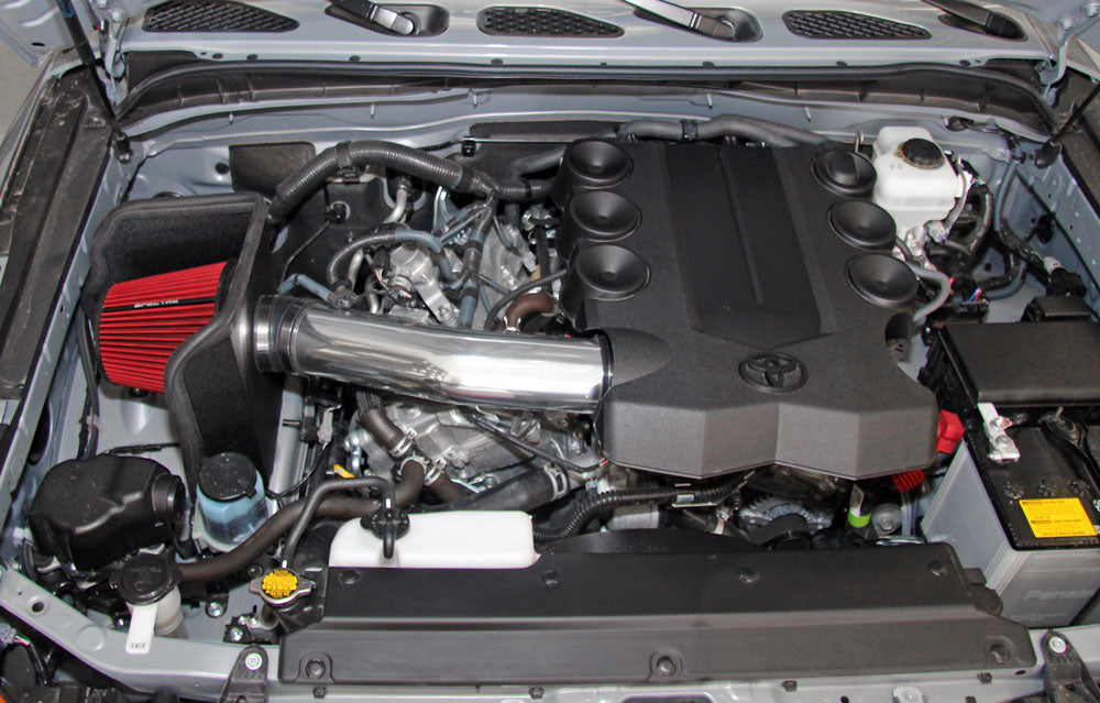 10-18-Toyota-Fj-10-15-4Runner-V6-4.0L-FI-Air-Intake-Kit---Polished-WRed-Filter