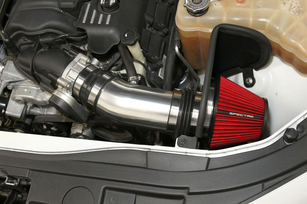 11-14-ChallengerCharger-V8-6.4L-FI-Air-Intake-Kit---Polished-WRed-Filter