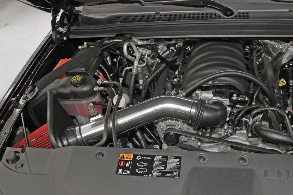 14-15-Gm-SilveradoSierra-V8-5.3L-FI-Air-Intake-Kit---Polished-WRed-Filter
