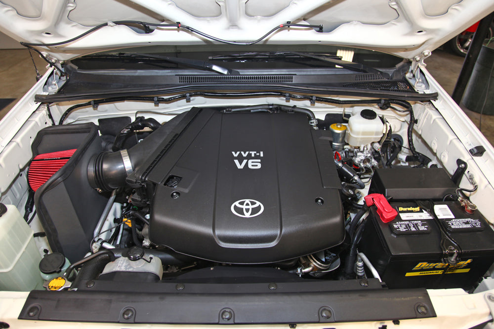 07-09-Toyota-TacomaFj-V6-4.0L-FI-Air-Intake-Kit---Red-Filter
