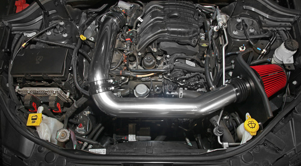 11-15-Jeep-Grand-Cherokee-V6-3.6L-FI-Air-Intake-Kit---Polished-WRed-Filter