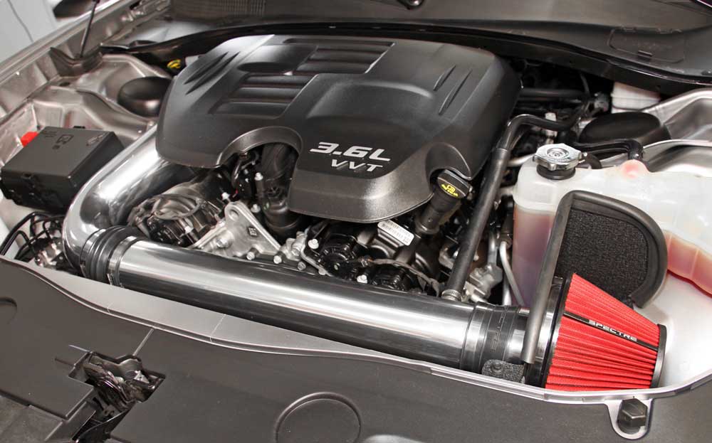 11-17-ChallengerCharger-3.6L-Air-Intake-Kit---Polished-WRed-Filter