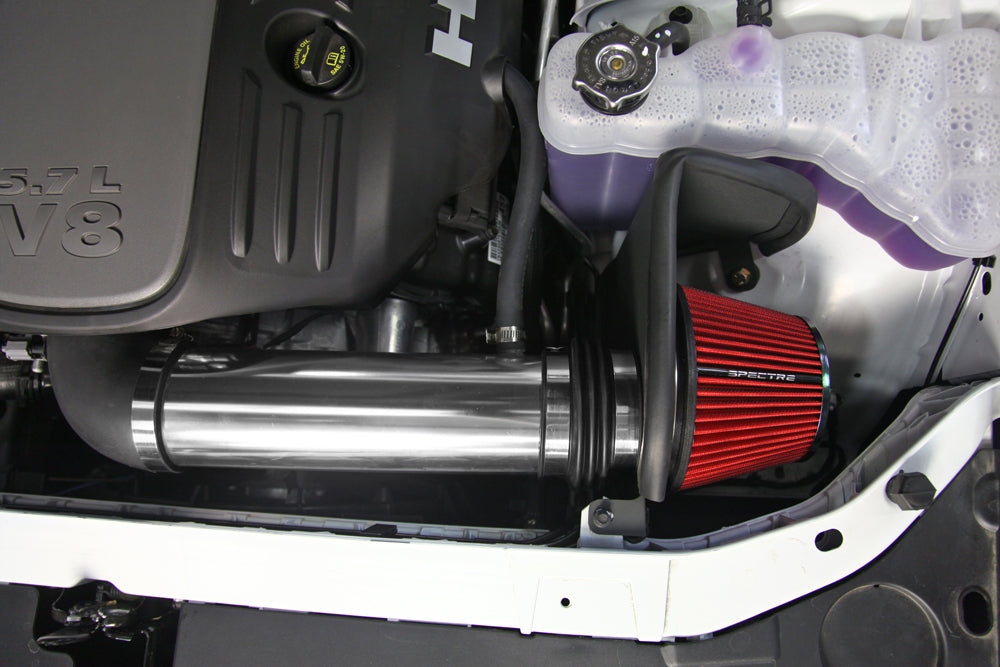 11-17-Dodge-ChallengerCharger-5.7L-V8-Air-Intake-Kit---Polished-WRed-Filter