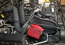 Load image into Gallery viewer, 97-06-Jeep-Wrangler-L6-4.0L-FI-Air-Intake-Kit---Tex.-Black-WRed-Filter