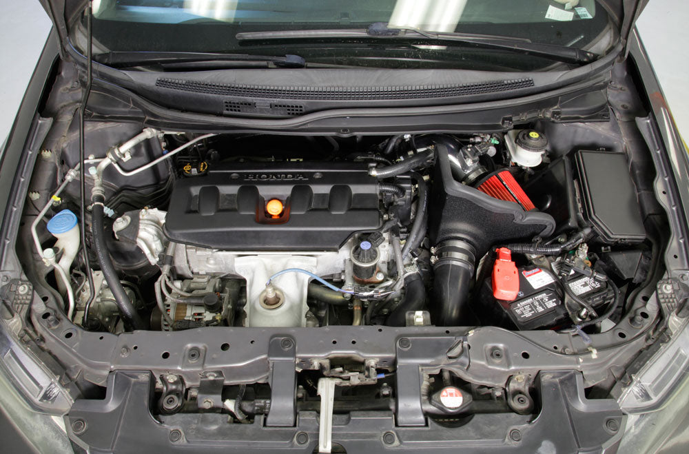 12-15-Honda-Civic-L4-1.8L-FI-Air-Intake-Kit---Polished-WRed-Filter