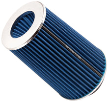 Load image into Gallery viewer, Adjustable-Conical-Air-Filter-9-12In.-Tall-(Fits-3In.--3-12In.--4In.-Tubes)---Blue