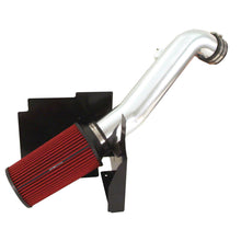Load image into Gallery viewer, 01-04-Gm-Truck-V8-6.6L-Dsl-Air-Intake-Kit---Clear-Anodized-WRed-Filter