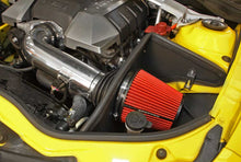 Load image into Gallery viewer, 10-12-Chevy-Camaro-V8-6.2L-FI-Air-Intake-Kit---Clear-Anodized-WRed-Filter