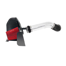 Load image into Gallery viewer, 07-08-Gm-Truck-V8-4.85.36.0L-FI-Air-Intake-Kit---Clear-Anodized-WRed-Filter