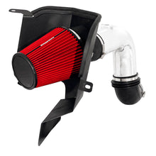 Load image into Gallery viewer, 03-07-Dodge-Ram-L6-5.9L-Dsl-Air-Intake-Kit---Polished-WRed-Filter