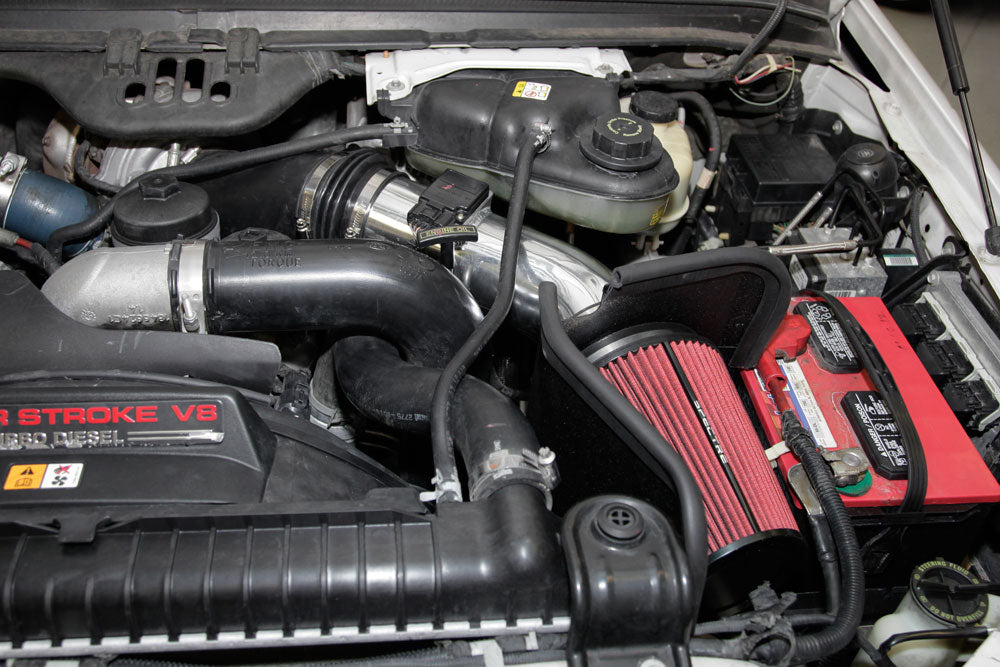 03-07-Ford-Sd-V8-6.7L-Dsl-Air-Intake-Kit---Polished-WRed-Filter