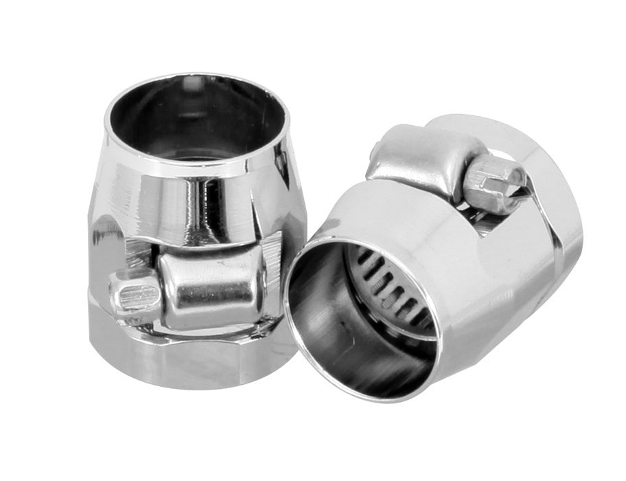 SPECTRE 2268 3/8in Fuel Line Fitting Chrome