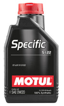 Load image into Gallery viewer, Motul 107304 Specific 5122 0W20 Synthetic Engine Oil - 1L