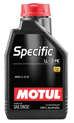 Motul 107301 Specific LL-12 FE 0W30 Synthetic Engine Oil - 1L