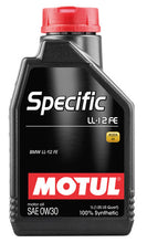 Load image into Gallery viewer, Motul 107301 Specific LL-12 FE 0W30 Synthetic Engine Oil - 1L