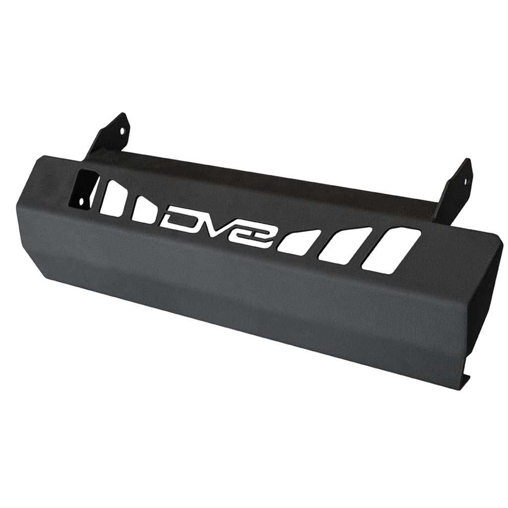 DV8 Offroad SPJL-01 Front Sway Bar Disconnect Skid Plate for Select Jeep Wrangler