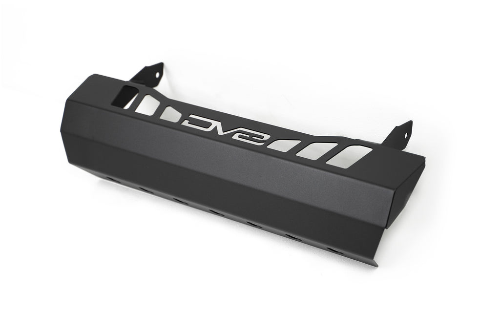 DV8 Offroad SPJL-02 JL/JT Front Bumper Sway-Bar Disconnect Motor Skid Plate