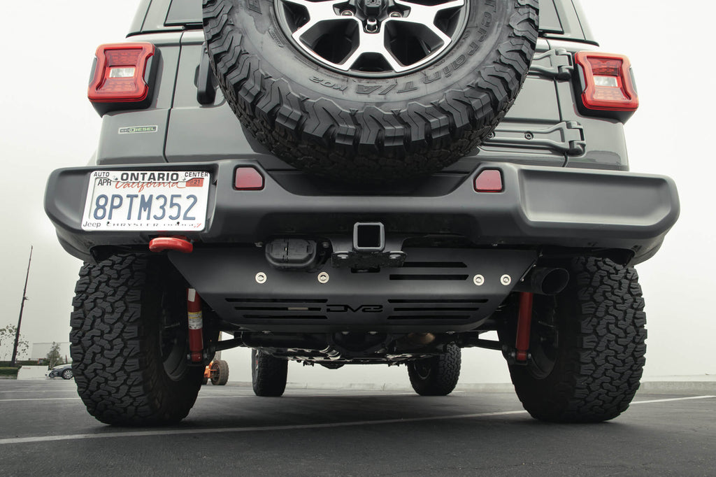DV8 Offroad SPJL-05D SPJL-05D 20-22 JEEP WRANGLER JL DIESEL DEF TANK / EXHAUST MUFFLER SKID PLATE for Select Jeep Wrangler