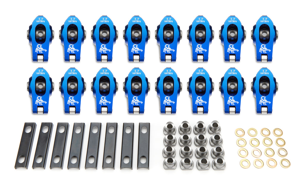 SCORPION PERFORMANCE 1098 GM LS Roller R/A's - 1.7 Ratio 8mm Ped Mnt