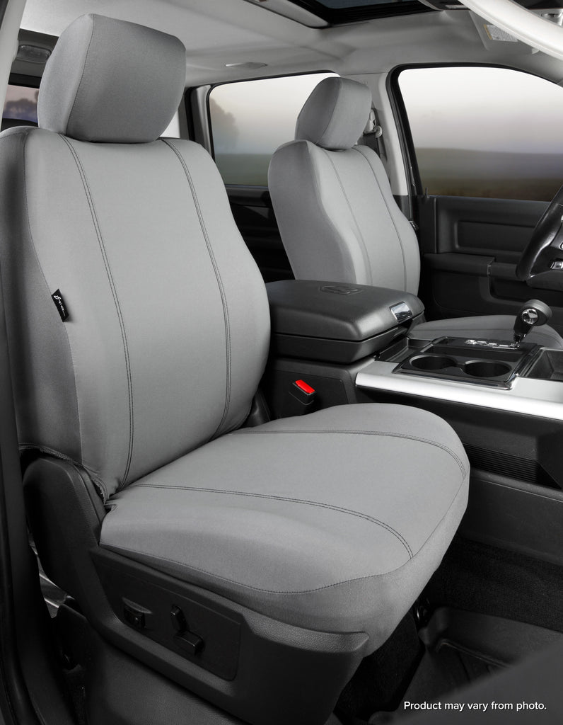 FIA SP89-41 GRAY SP80 Series - Seat Protector Poly-Cotton Custom Fit Front Seat Cover - Gray for Select Toyota Tundra