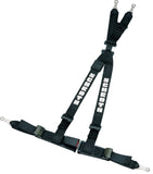 SCHROTH RACING SR16100 4pt Harness System Ralley Black