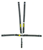 SCHROTH RACING SR71750D 5pt Harness System SFI LatchLink Black 3in Shld