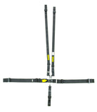 SCHROTH RACING SR71750H 5pt Harness System SFI LatchLink Black HANS
