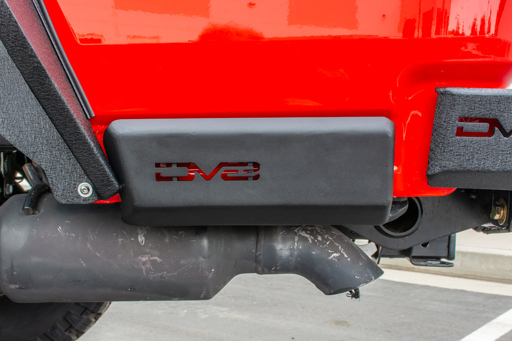 DV8 Offroad SRGL-01 Bedside Rock Slider; Pair for Select Jeep Gladiator
