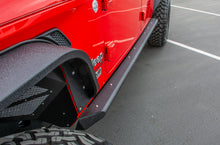 Load image into Gallery viewer, DV8 Offroad SRGL-02 Rock Slider with Step; Pair for Select Jeep Gladiator