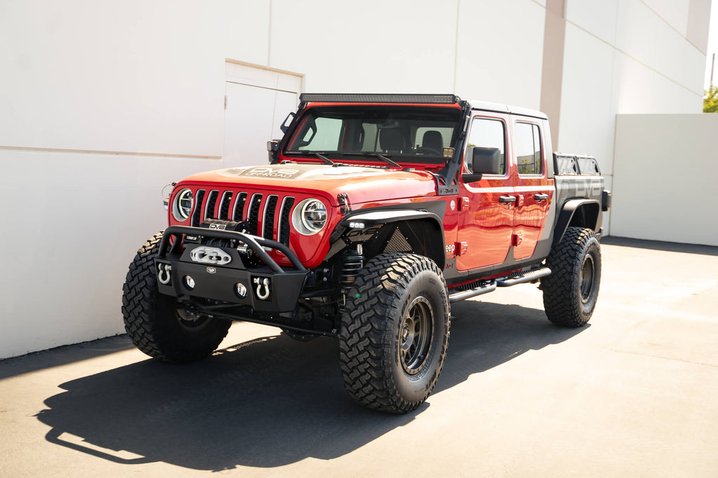 DV8 Offroad SRGL-08 Jeep Gladiator JT OE Plus Side Steps