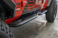 Load image into Gallery viewer, DV8 Offroad SRJL-02 Boxed Rock Slider with Step for Select Jeep Wrangler