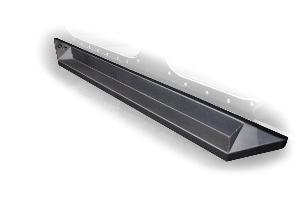 DV8 Offroad SRJL-04 Plated Slider with Step for Select Jeep Wrangler