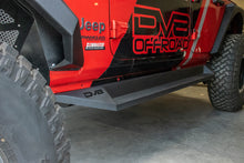 Load image into Gallery viewer, DV8 Offroad SRJL-04 Plated Slider with Step for Select Jeep Wrangler