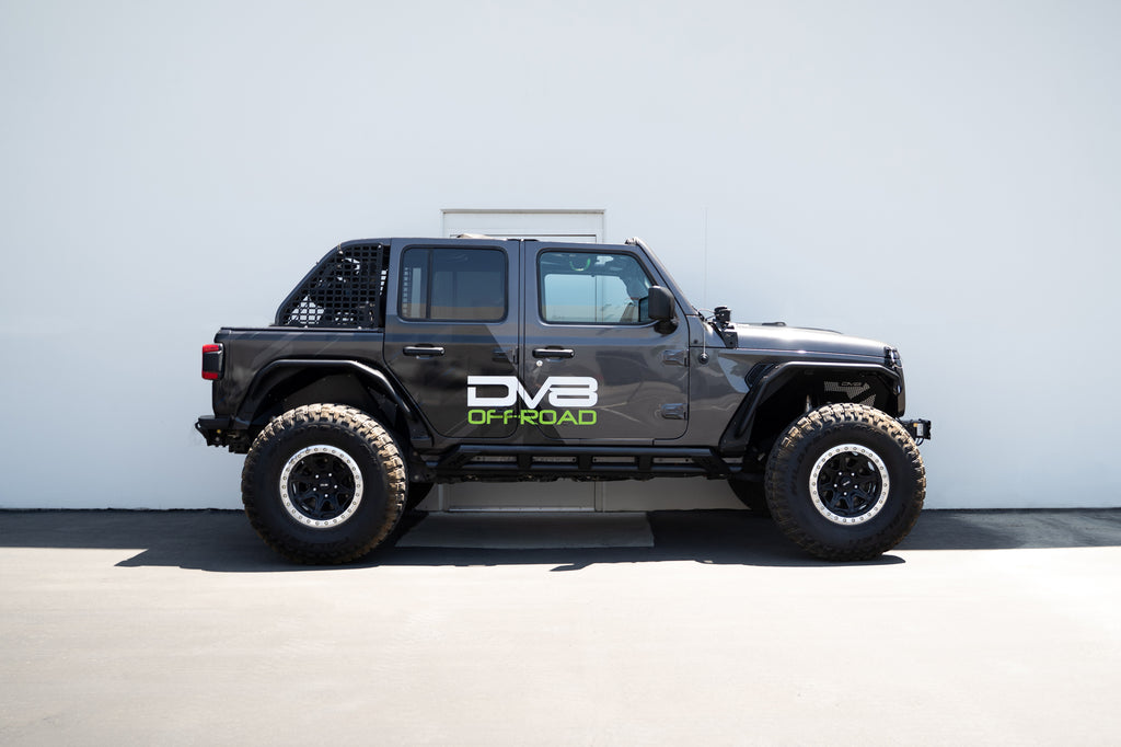 DV8 Offroad SRJL-07 Jeep Wrangler JL FS-15 Series Rock Sliders