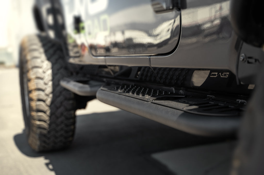DV8 Offroad SRJL-08 Jeep Wrangler JL OE Plus 4-Door Side Steps