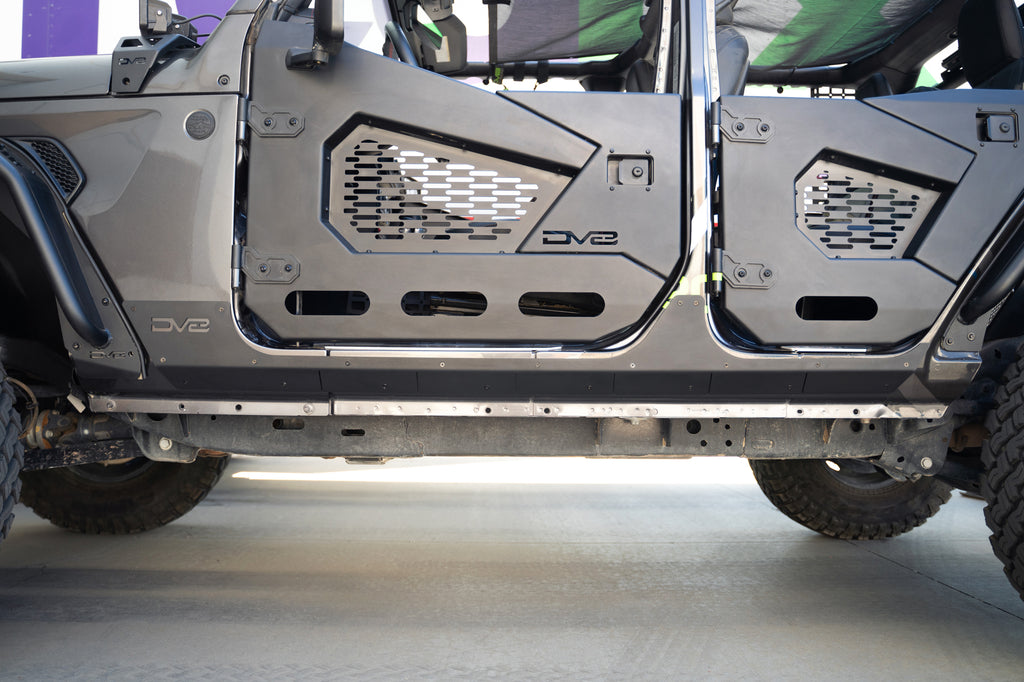 DV8 Offroad SRJL-09 Jeep Wrangler JL 4-Door Rock Skins