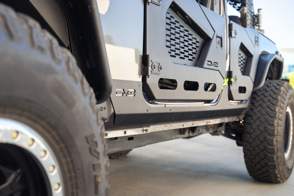 DV8 Offroad SRJL-09 Jeep Wrangler JL 4-Door Rock Skins