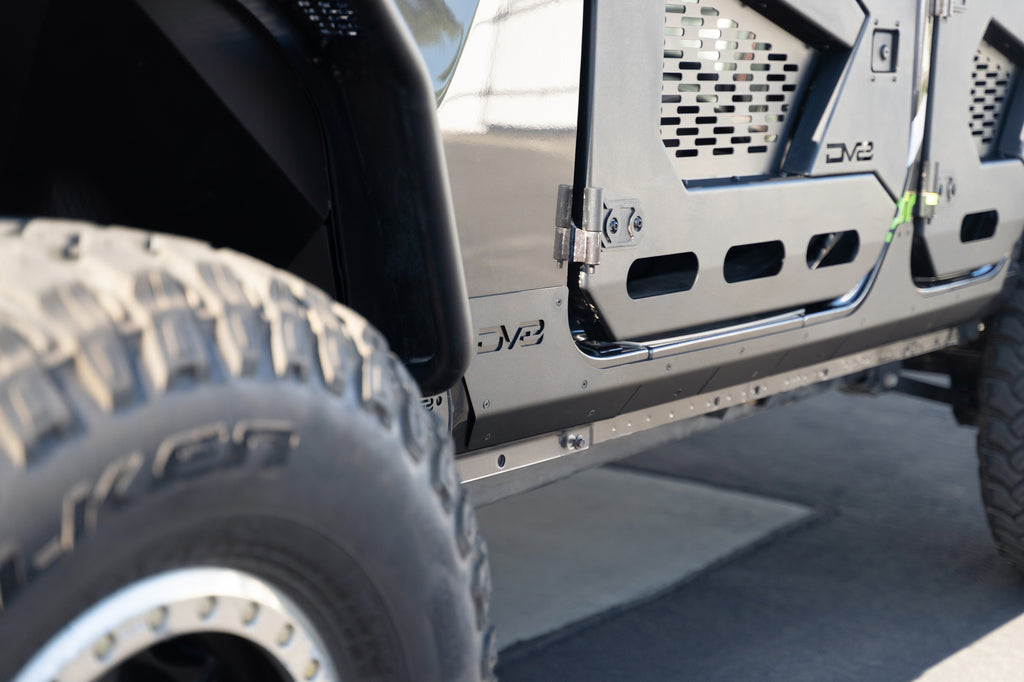 DV8 Offroad SRJL-09 Jeep Wrangler JL 4-Door Rock Skins