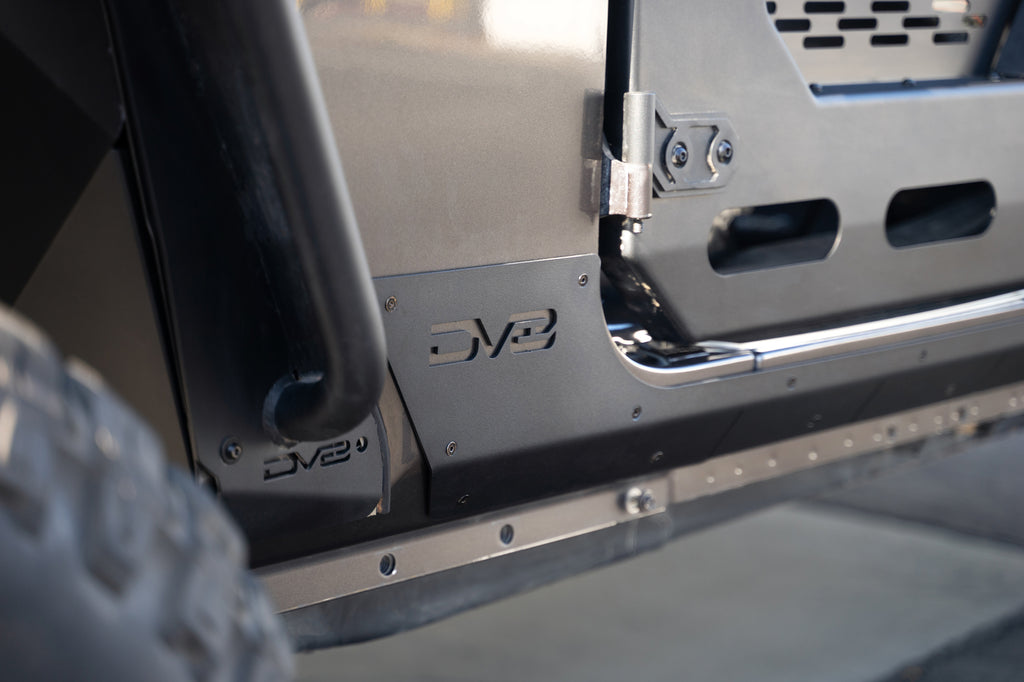 DV8 Offroad SRJL-09 Jeep Wrangler JL 4-Door Rock Skins