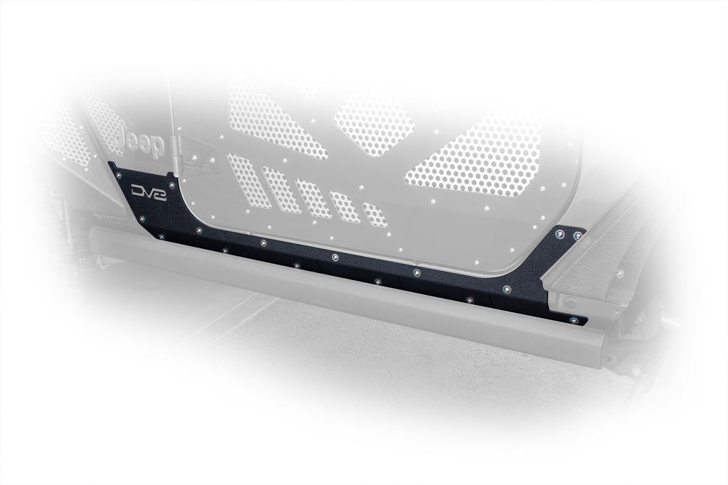 DV8 Offroad SRJL-25 Rock Skins for Select Jeep Wrangler