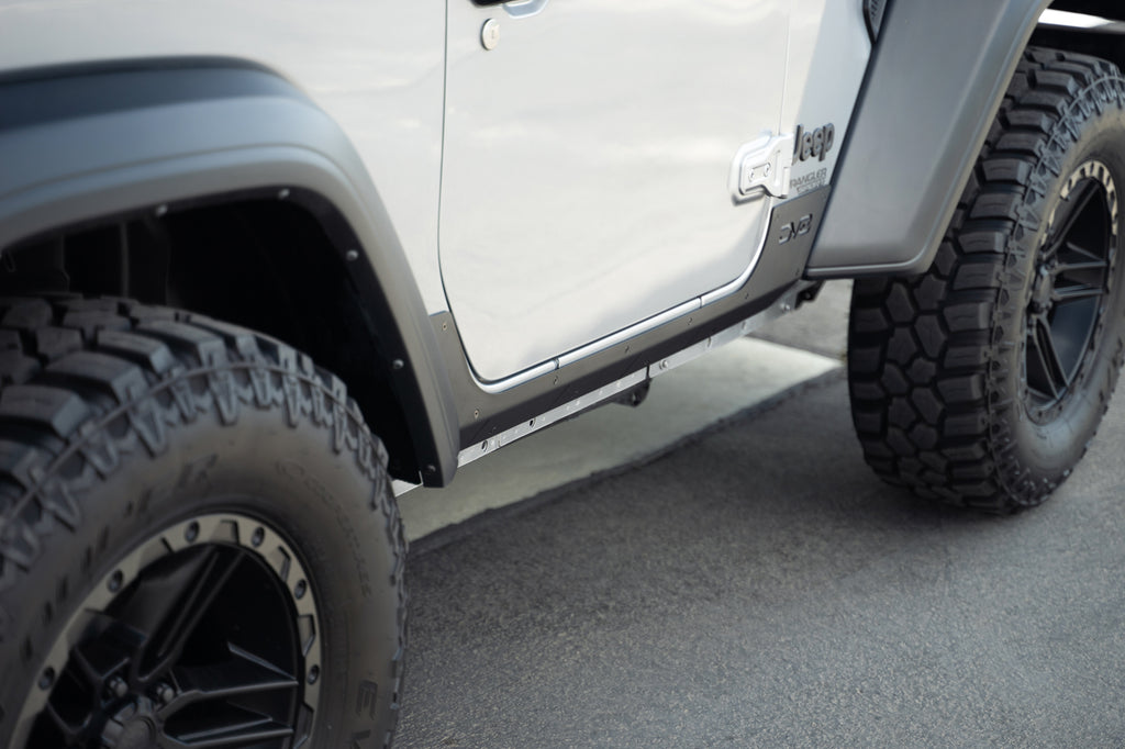 DV8 Offroad SRJL-29 Jeep Wrangler JL 2-Door Rock Skins