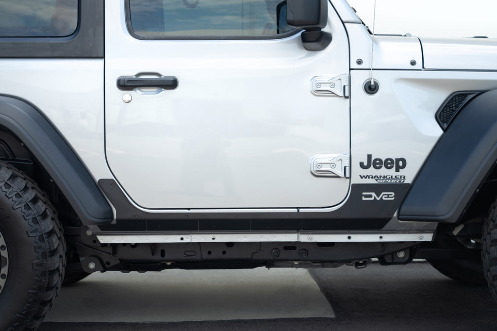 DV8 Offroad SRJL-29 Jeep Wrangler JL 2-Door Rock Skins
