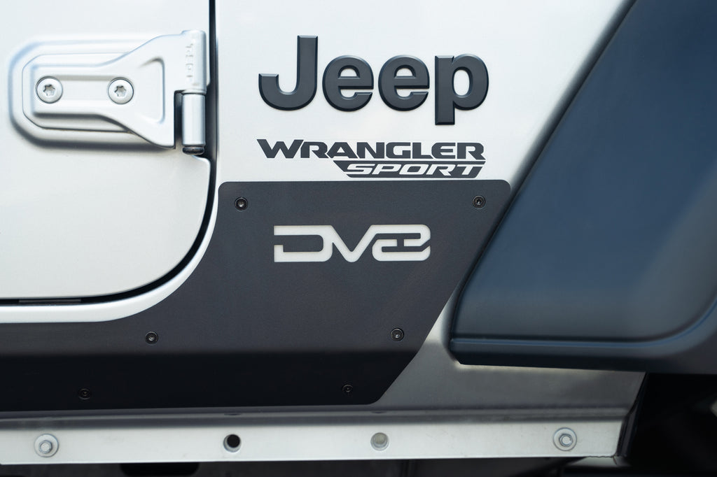 DV8 Offroad SRJL-29 Jeep Wrangler JL 2-Door Rock Skins