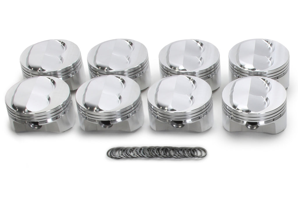SPORTSMAN RACING PRODUCTS 142025 SBC Domed Piston Set 4.165 Bore +4cc
