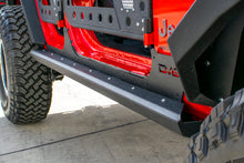 Load image into Gallery viewer, DV8 Offroad SRSOTB-13 Rock Slider with Rock Skin for Select Jeep Wrangler, Jeep Wrangler JK