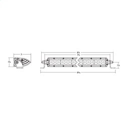 Rigid Industries 906705 SR-Series SAE 6 Inch with Amber PRO Lens ; Pair