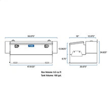 Load image into Gallery viewer, UWS ST-100HH-CB-W Liquid Transfer Tank